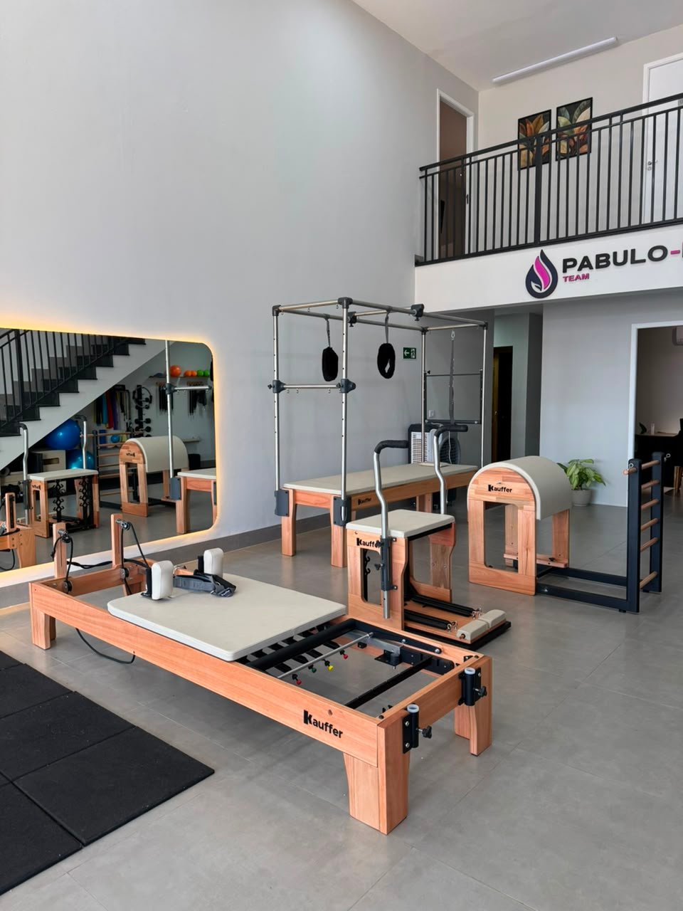 Área de Pilates da clínica Avance