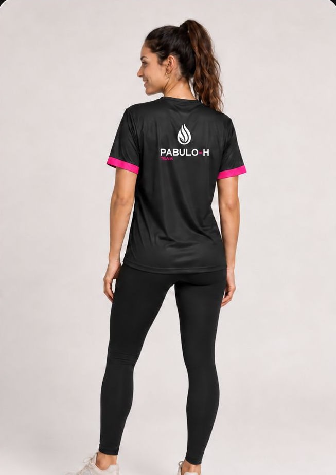 Camiseta Connecta Run, vista de costas