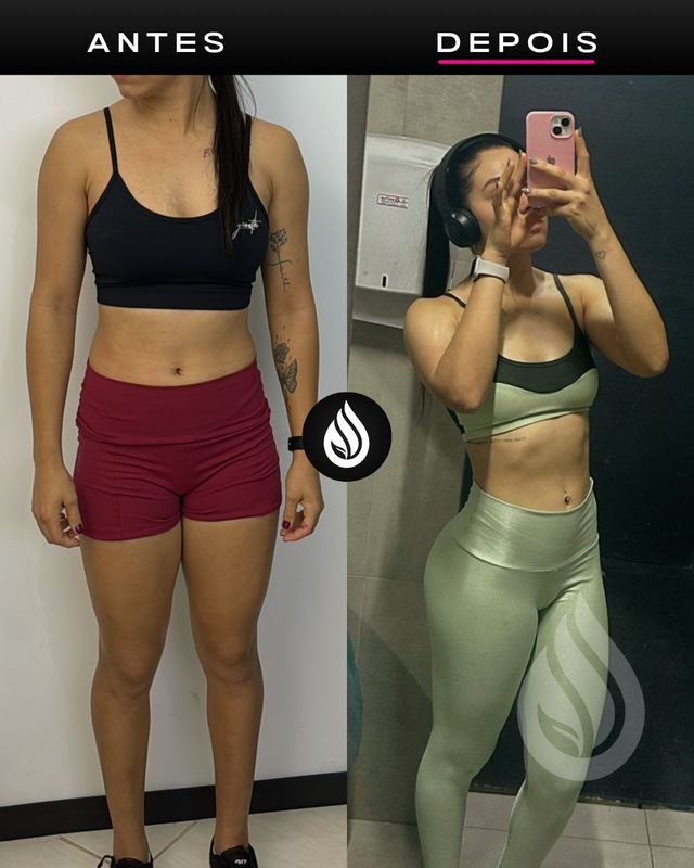 Antes e depois de aluno, evolução 3