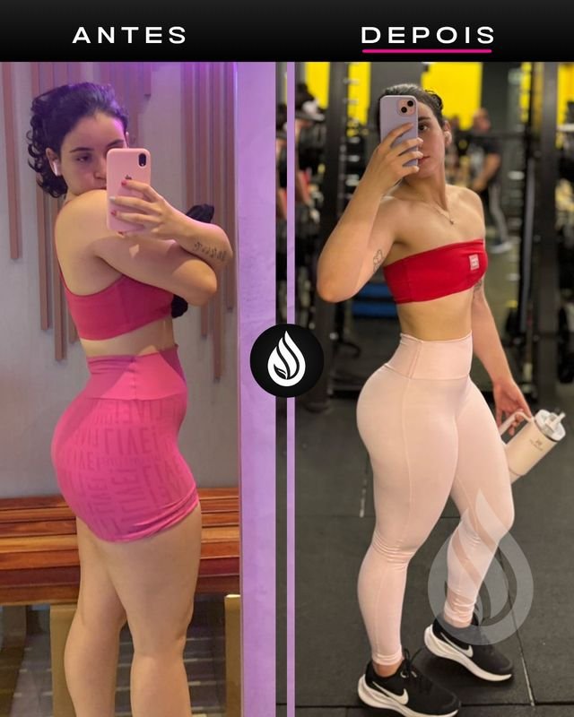 Antes e depois de aluno, evolução 12