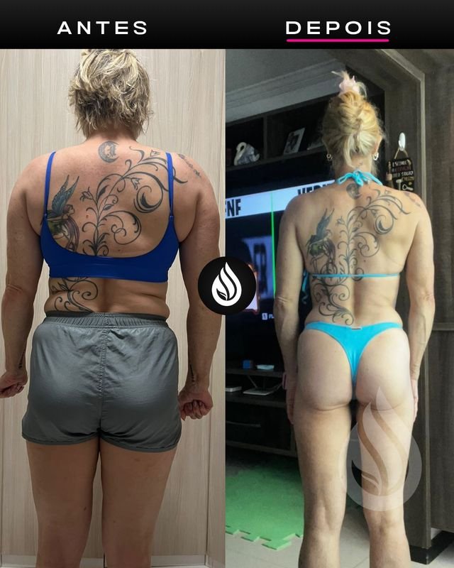 Antes e depois de aluno, evolução 52