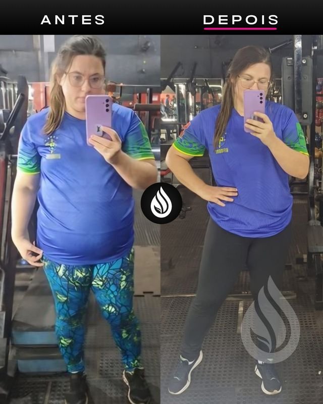 Antes e depois de aluno, evolução 54