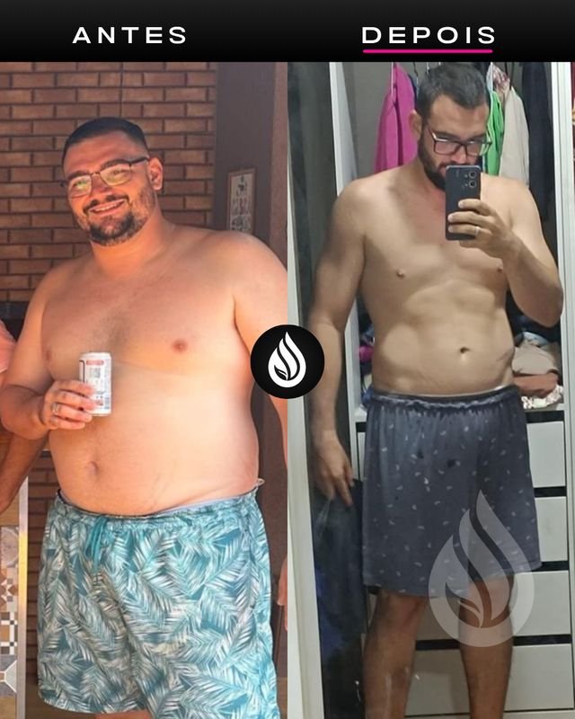 Antes e depois de aluno, evolução 56