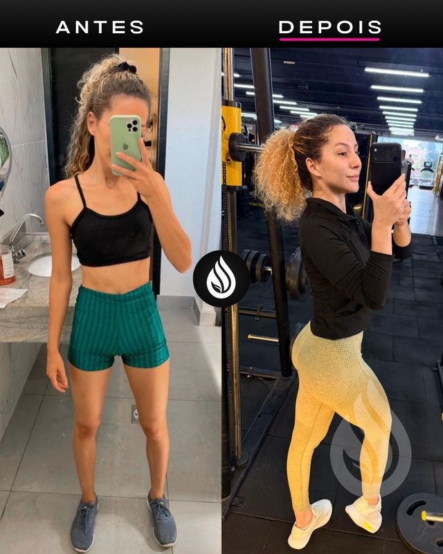 Antes e depois de aluno, evolução 74