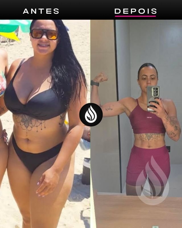 Antes e depois de aluno, evolução 77
