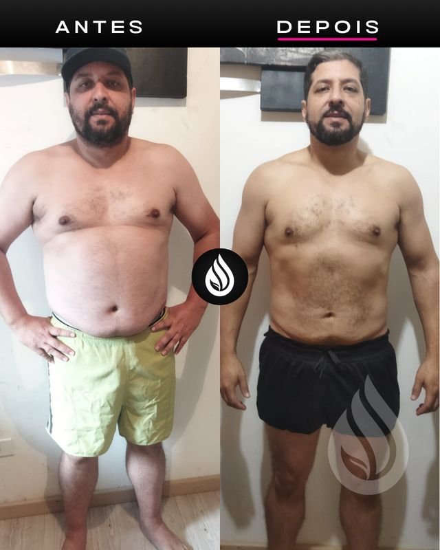 Antes e depois de aluno, evolução 80