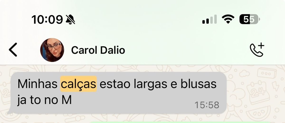 Depoimento de Carol Dalio